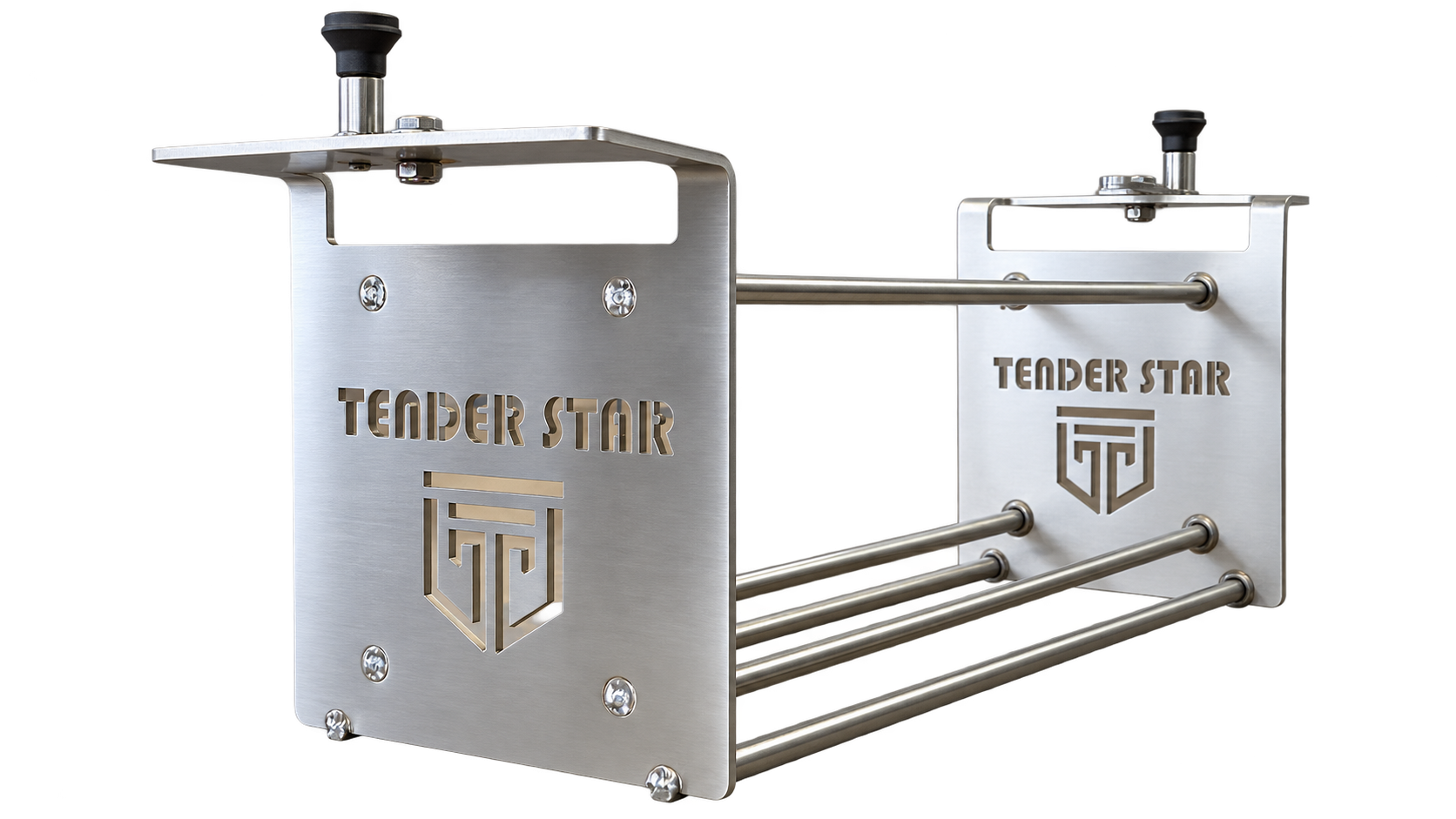 Porte-bloc-lames Tender Star vide avec ses deux loquets supérieurs